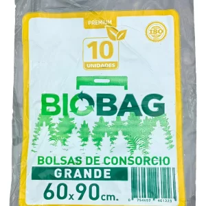 BOLSA DE CONSORCIO 60 X 90 CM X 10 UNIDADES.