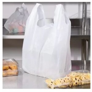 BOLSA CAMISETA 45 X 60 CM. REFORZADA.