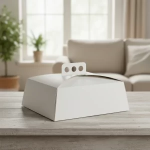 CAJA TORTA MALETIN (27 X 27 X 10 CM.) PRECIO POR UNIDAD.