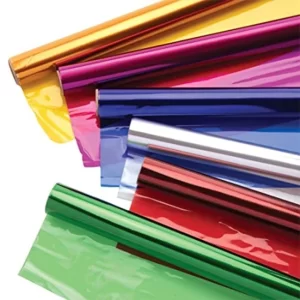 PAPEL CELOFAN COLOR. PRECIO POR UNIDAD.