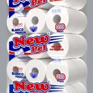 PAPEL HIGIENICO 310 HOJAS X 30 UNIDADES HOJA SIMPLE NEW PEL.