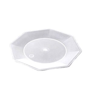 PLATO OCTOGONAL 17 CM. X 10 UNIDADES.