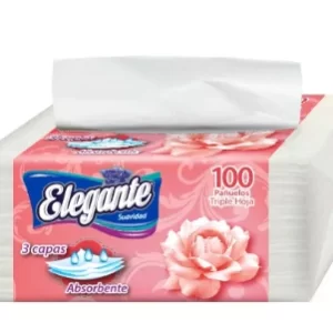 PAÑUELOS KIDS 150 U. ELEGANTE DOBLE HOJA. PRECIO POR UNIDAD.