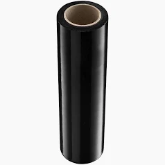 FILM STRETCH 50 CM NEGRO. SIN MANGO. PESO 4,5 KG. X ROLLO. PRECIO POR KILO.