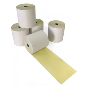 ROLLOS DE PAPEL QUIMICO 76 X 30 CM X 10 UNIDADES.