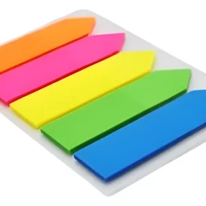 BLOCK NOTAS BANDERITAS ADH. FLUO 5X2 OH.