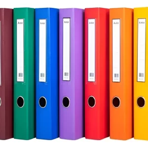 BIBLIORATO COLOR OFICIO FORRADO. PRECIO POR UNIDAD.