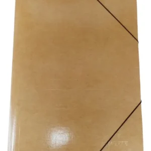 CARPETA TRES SOLAPAS CON ELASTICO DOBLE OFICIO.