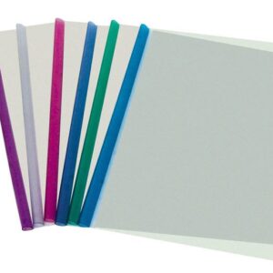 CARPETA CON VAINA A4 TRANSPARENTE.