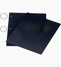 CARPETA N3. FIBRA NEGRA (ESCOLAR) 2 TAPAS.