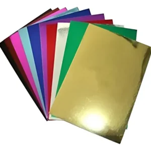 CARTULINA METALIZADA ORO / PLATA / ROJO / VERDE / AZUL