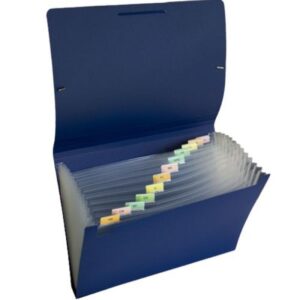 CLASIFICADOR PLASTICO 12 DIV. OFICIO.