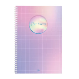 CUADERNO TAPA SEMIDURA A4 X 80 HOJAS.