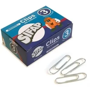 GANCHITO CLIP SIFAP N3 X 100 UNIDADES.