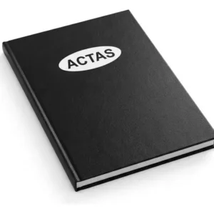 LIBRO DE ACTAS OFICIO TAPA DURA.