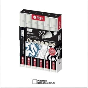 MARCADOR FILGO TNT BLANCO / NEGRO