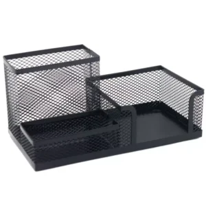 ORGANIZADOR DE EXRITORIO VALUES METAL 3 DIVISIONES