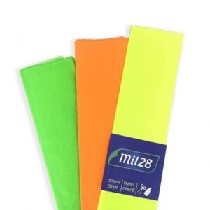 PAPEL CREPE FLUO.