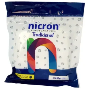 PORCELANA EN FRIO NICRON X 250 GRAMOS.