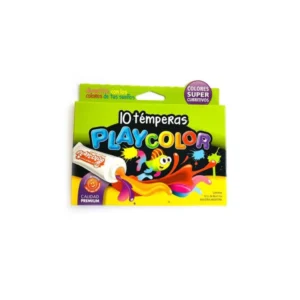 TEMPERAS CAJA 8 ML X 10 UNIDADES COLORES SURTIDOS.