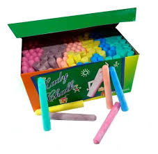 TIZA COMUN COLOR LADY CHALK X 144.