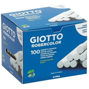 TIZA GIOTTO BLANCA X 100.