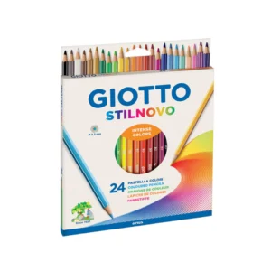 LAPICES DE COLORES GIOTTO X 24 UNIDADES.